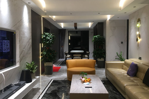 莆田市莆陽西路小區(qū)現(xiàn)代簡約風格四居室裝修案例